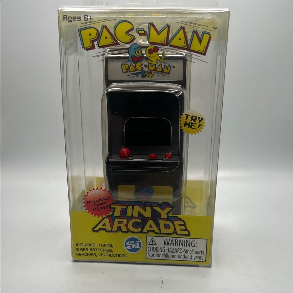 NIB Tiny Arcade Pac Man